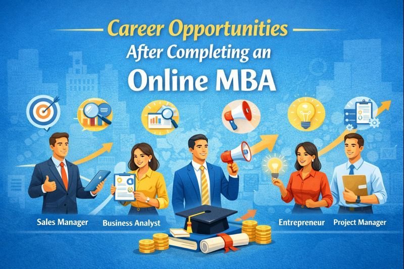 Career opportunities after completing an Online MBA