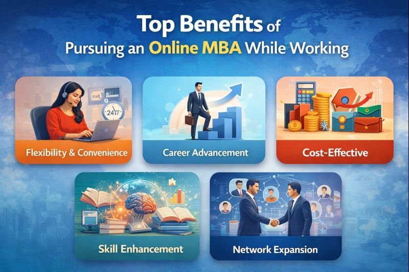 Top benefits of pursuing an Online MBA while working