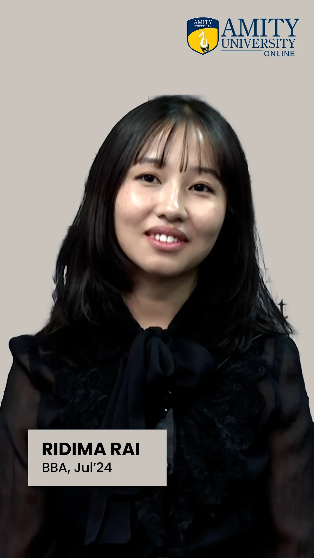 Video testimonial